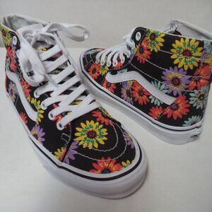 VANS Floral High-Top Sneakers - Retro Converse